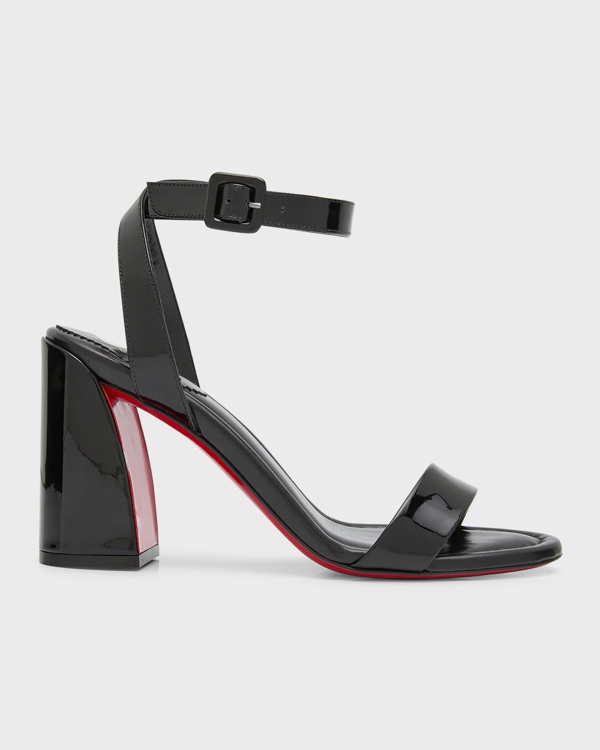 Miss Sabina Red Sole Ankle-Strap Sandals