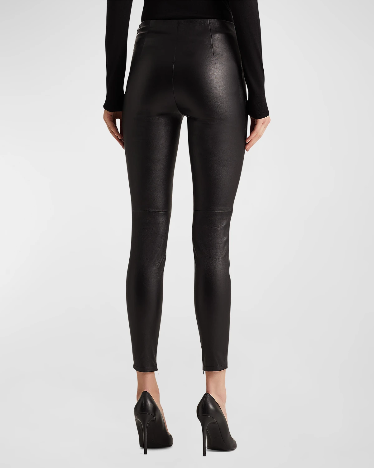 Eleanora Leather Skinny Pants