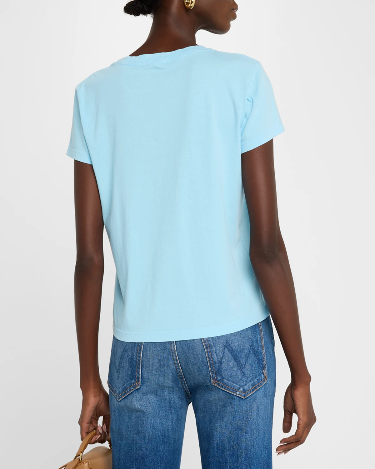 Goodie Goodie Short-Sleeve Boxy Cotton Tee