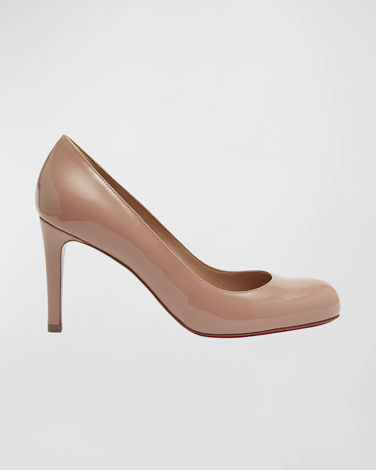 Pumppie Patent Red Sole Pumps