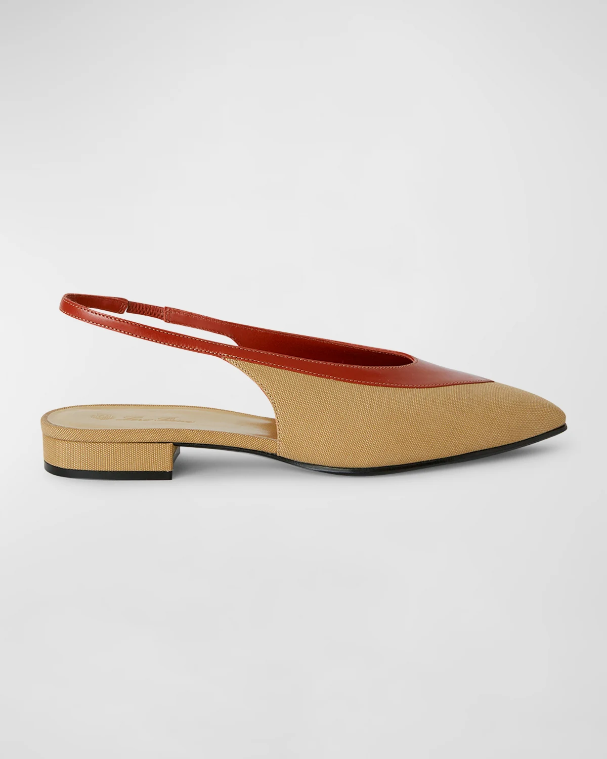 Rebecca Bicolor Slingback Ballerina Flats