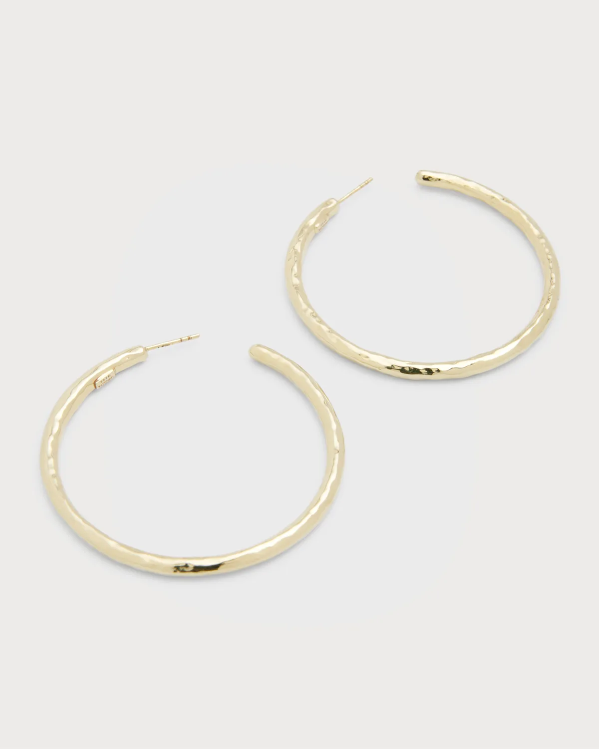 Large Hoop Earrings in 18K Gold