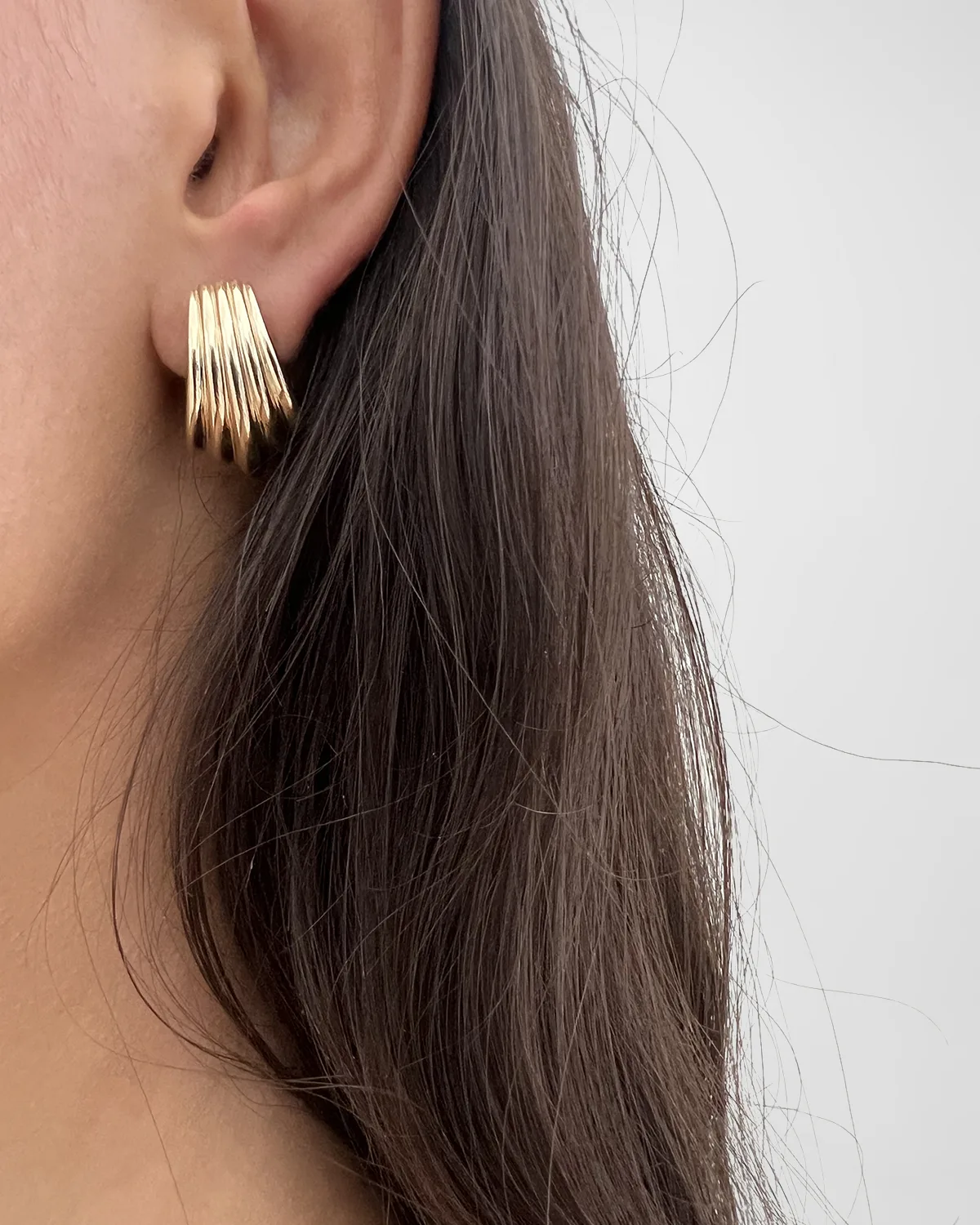 Cooper Gold-Plated Earrings