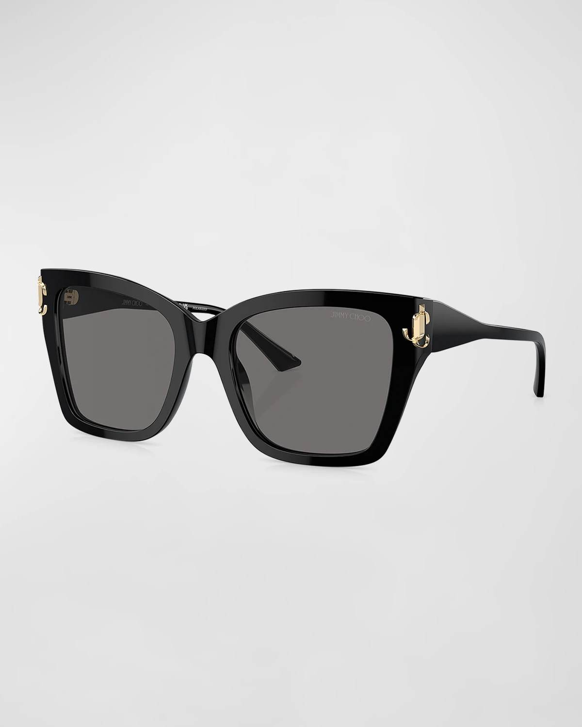 JC Logo Acetate Square Sunglasses 