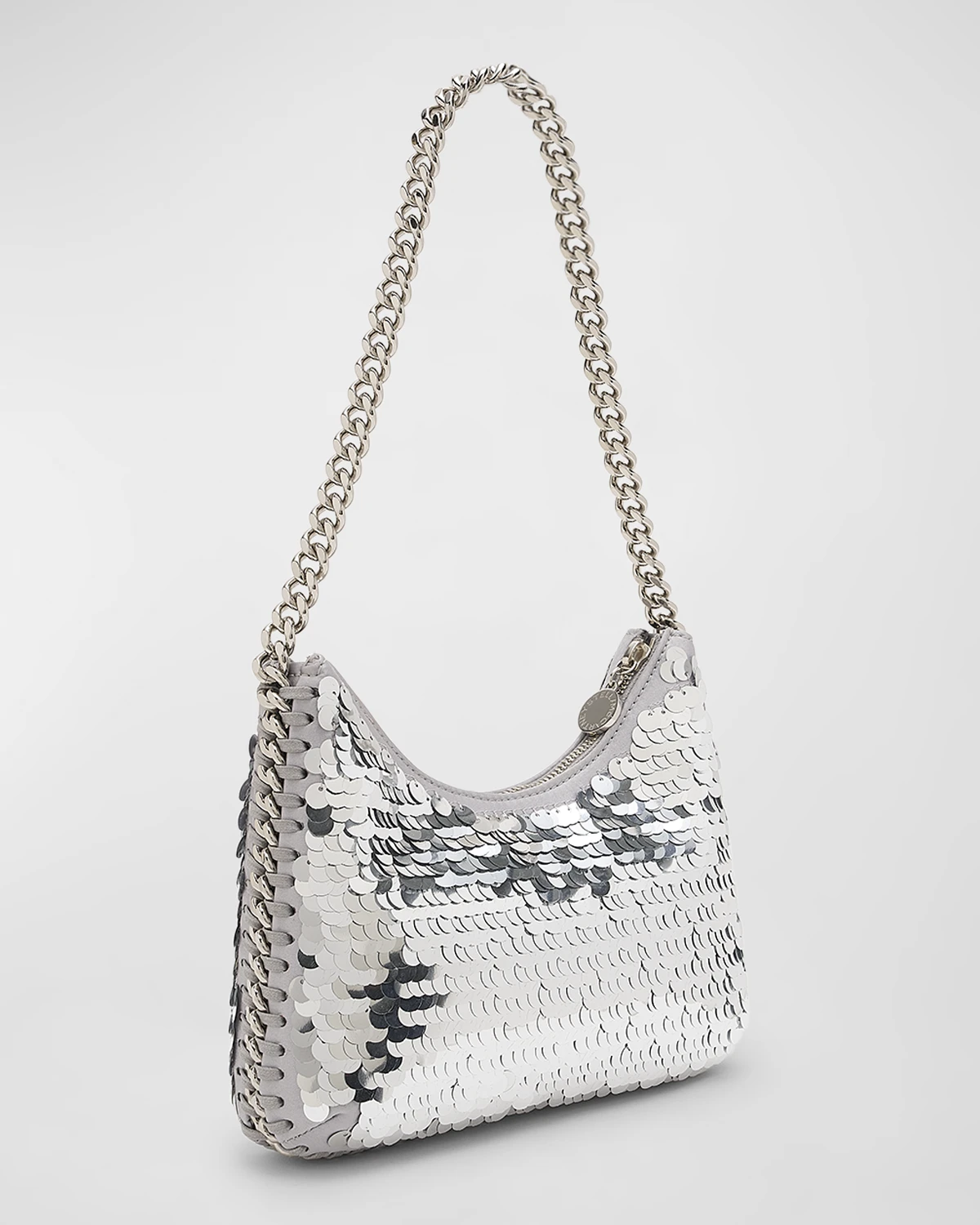 Falabella Mini Recycled Sequins Shoulder Bag