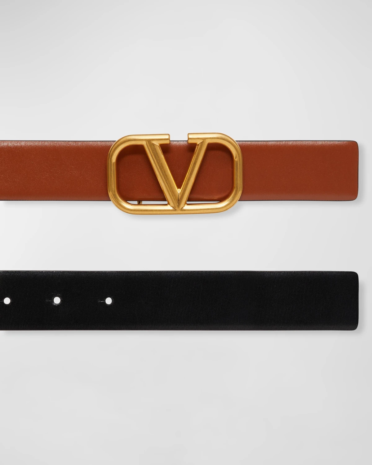 VLOGO Reversible Leather Belt