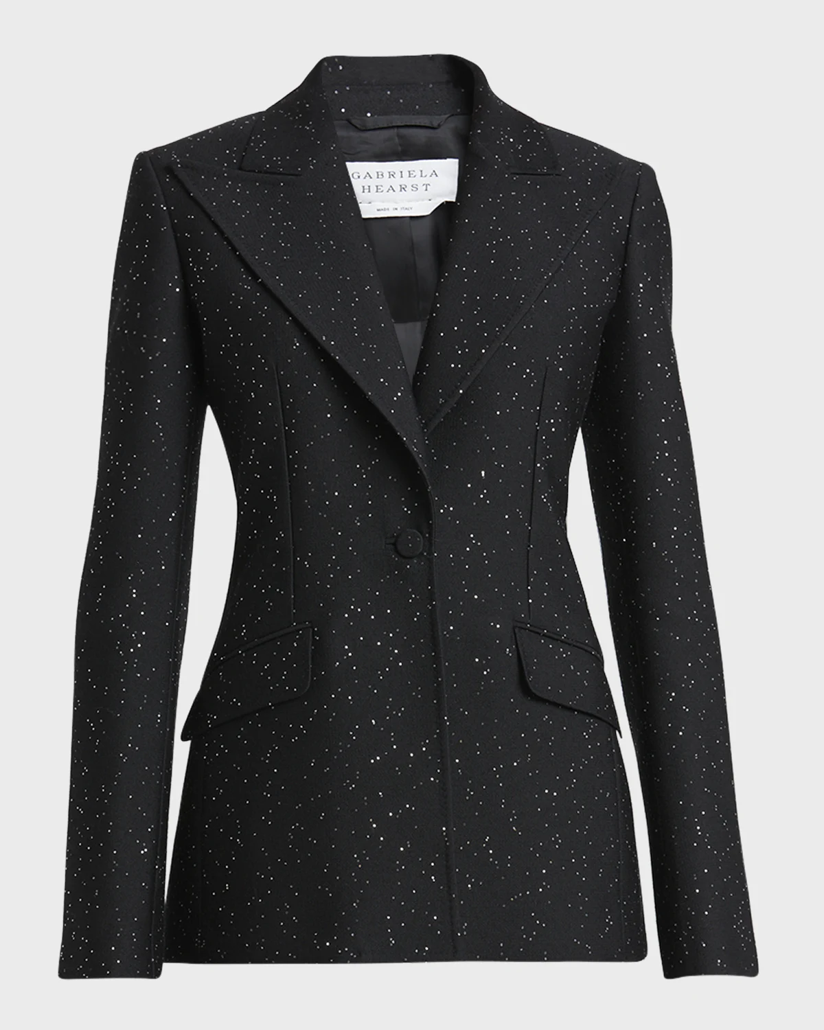 Leiva Micro Sequined Blazer Jacket