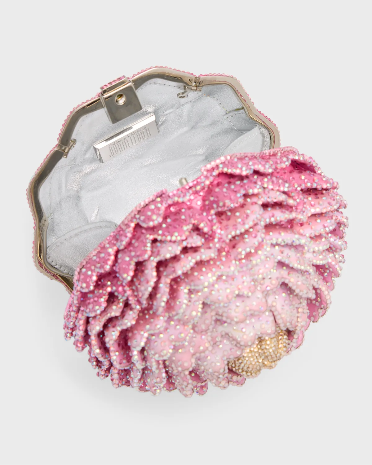 Peony Crystal Clutch Bag