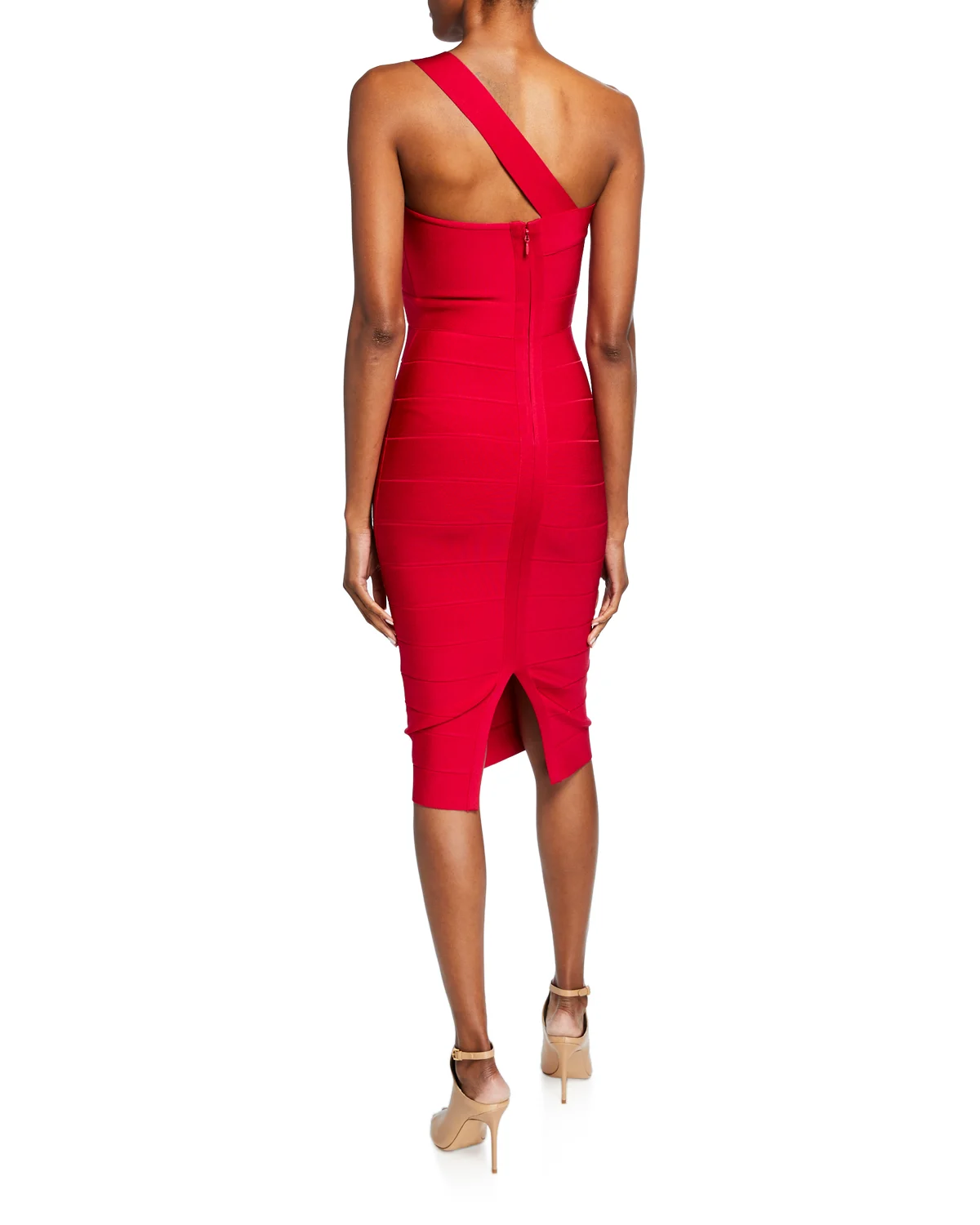 Icon Asymmetric One-Shoulder Dress