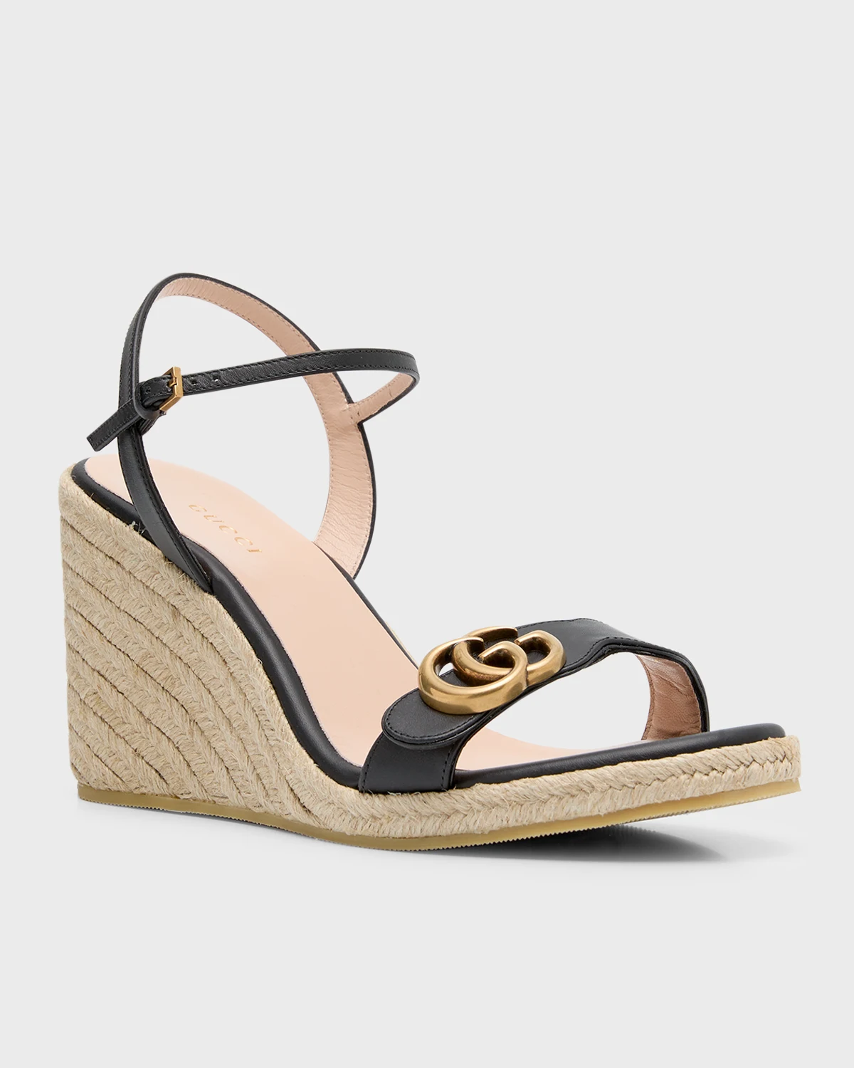 Aitana GG Wedge Espadrille Sandals