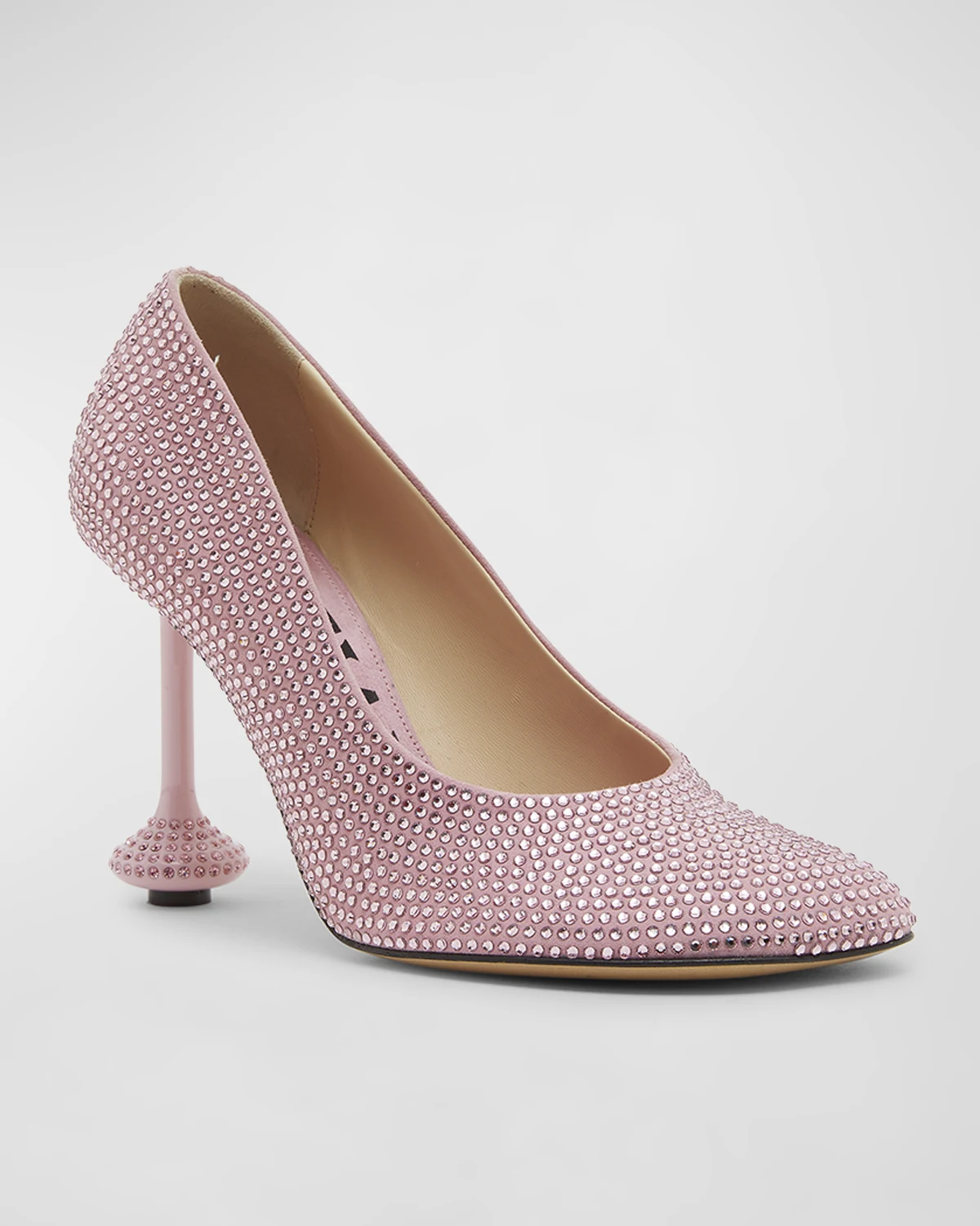 Toy Strass Leather Pumps