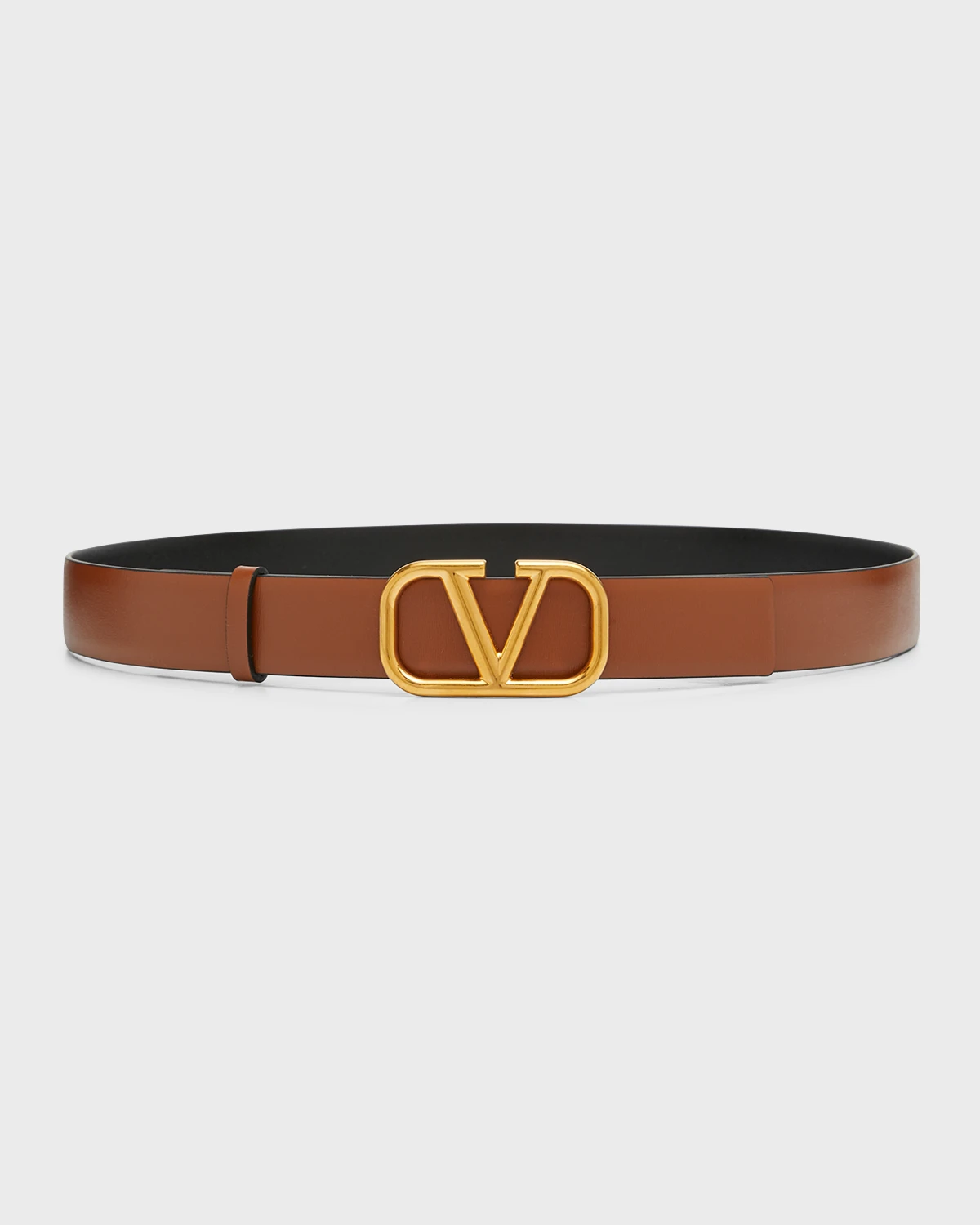 VLOGO Reversible Leather Belt