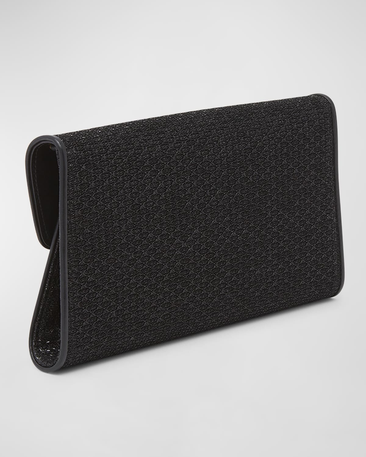 Nobile Clutch in Textured Fabric