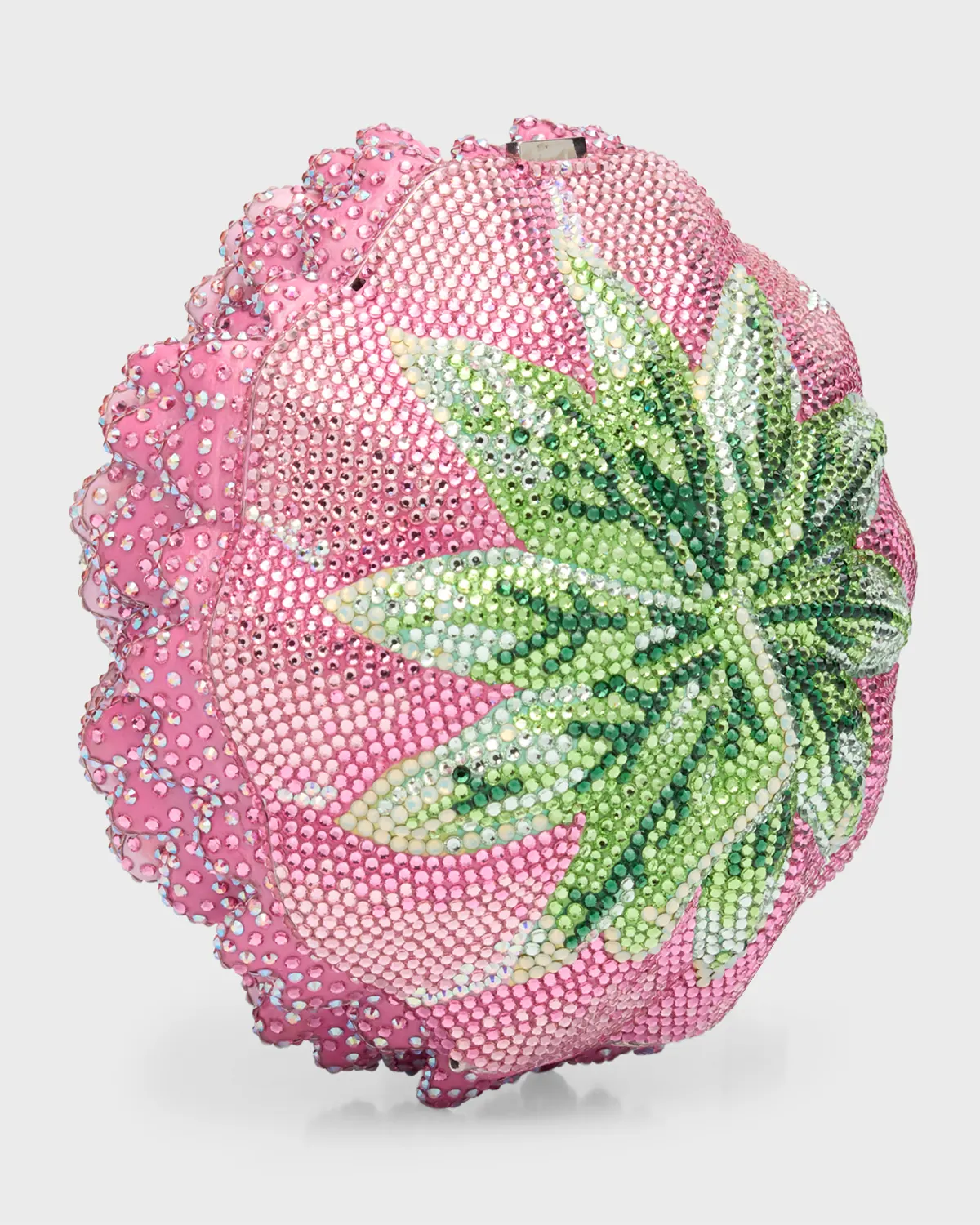 Peony Crystal Clutch Bag