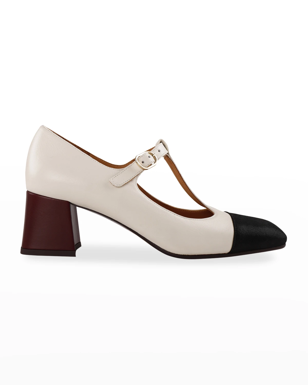 Vody Colorblock T-Strap Pumps