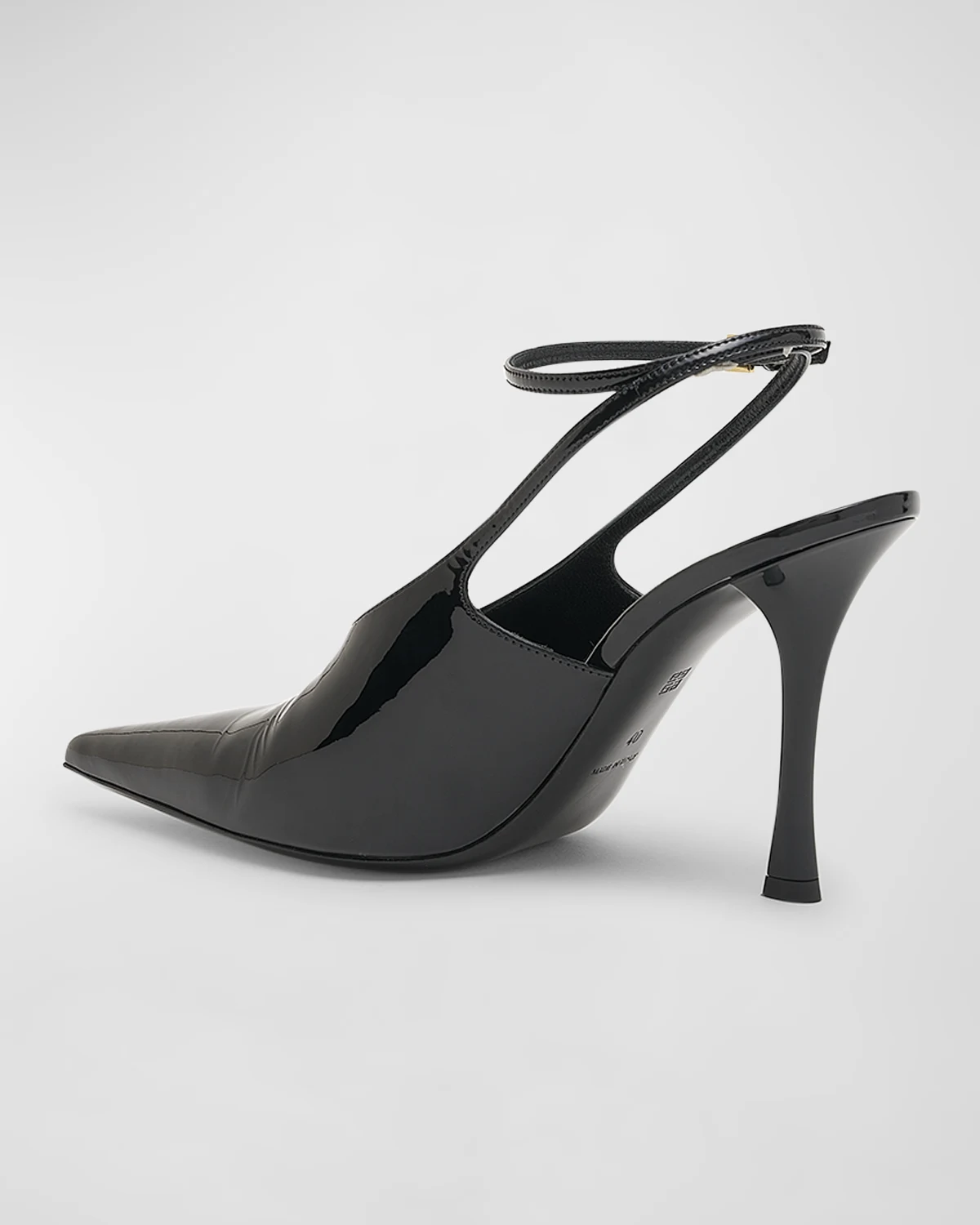 Show Patent Ankle-Strap Pumps