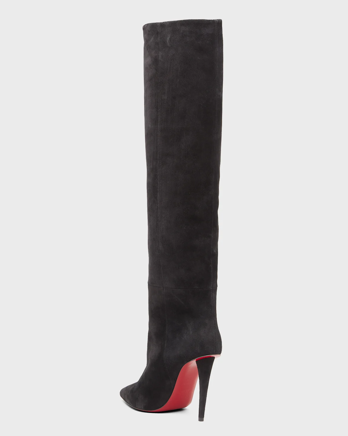 Suede Red Sole Over-The-Knee Boots