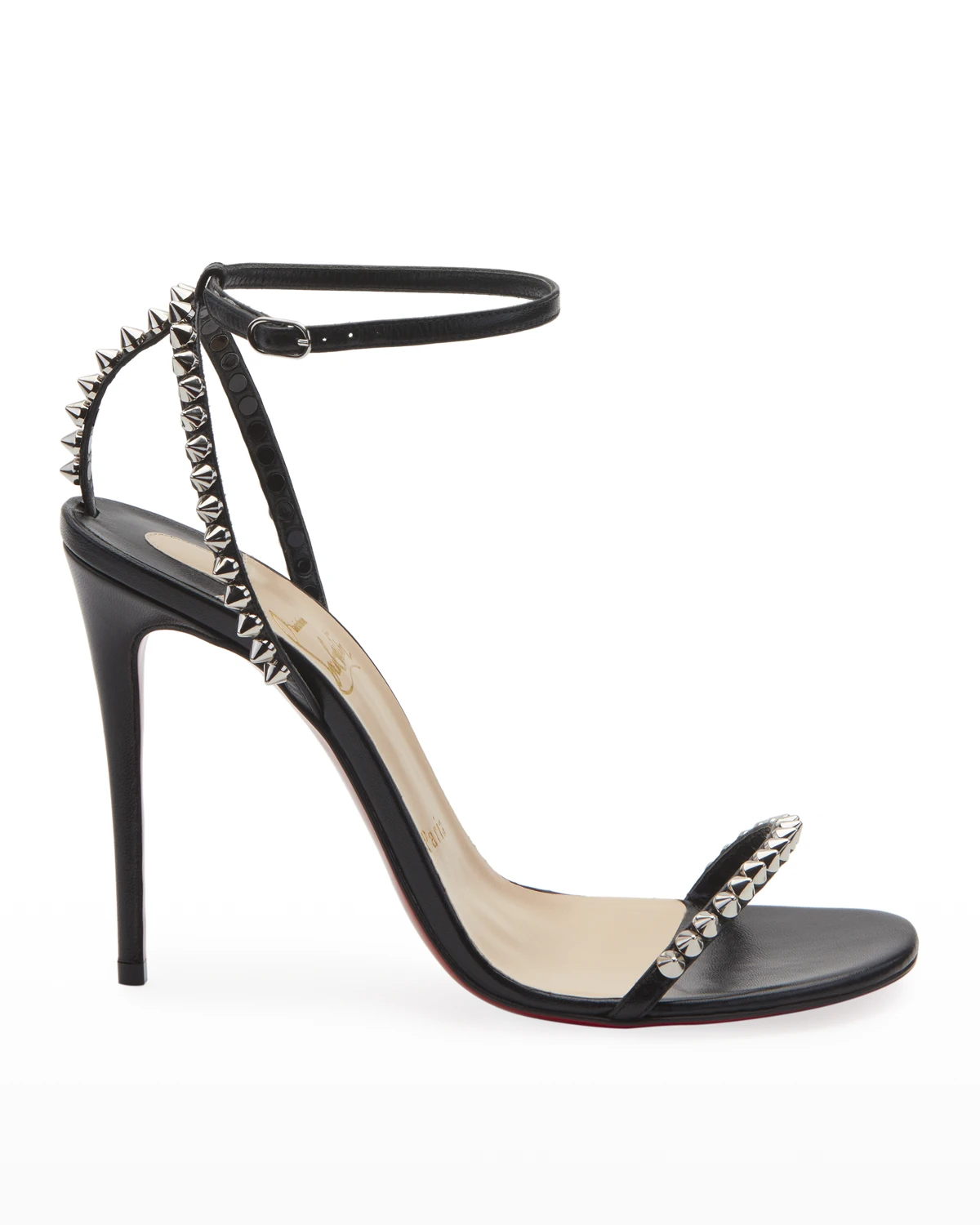 So Me Spike Red Sole Sandals