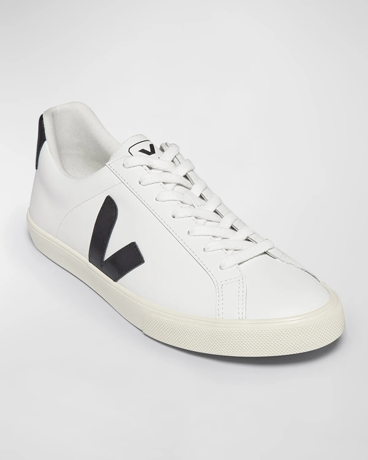 Esplar Logo Leather Low-Top Sneakers