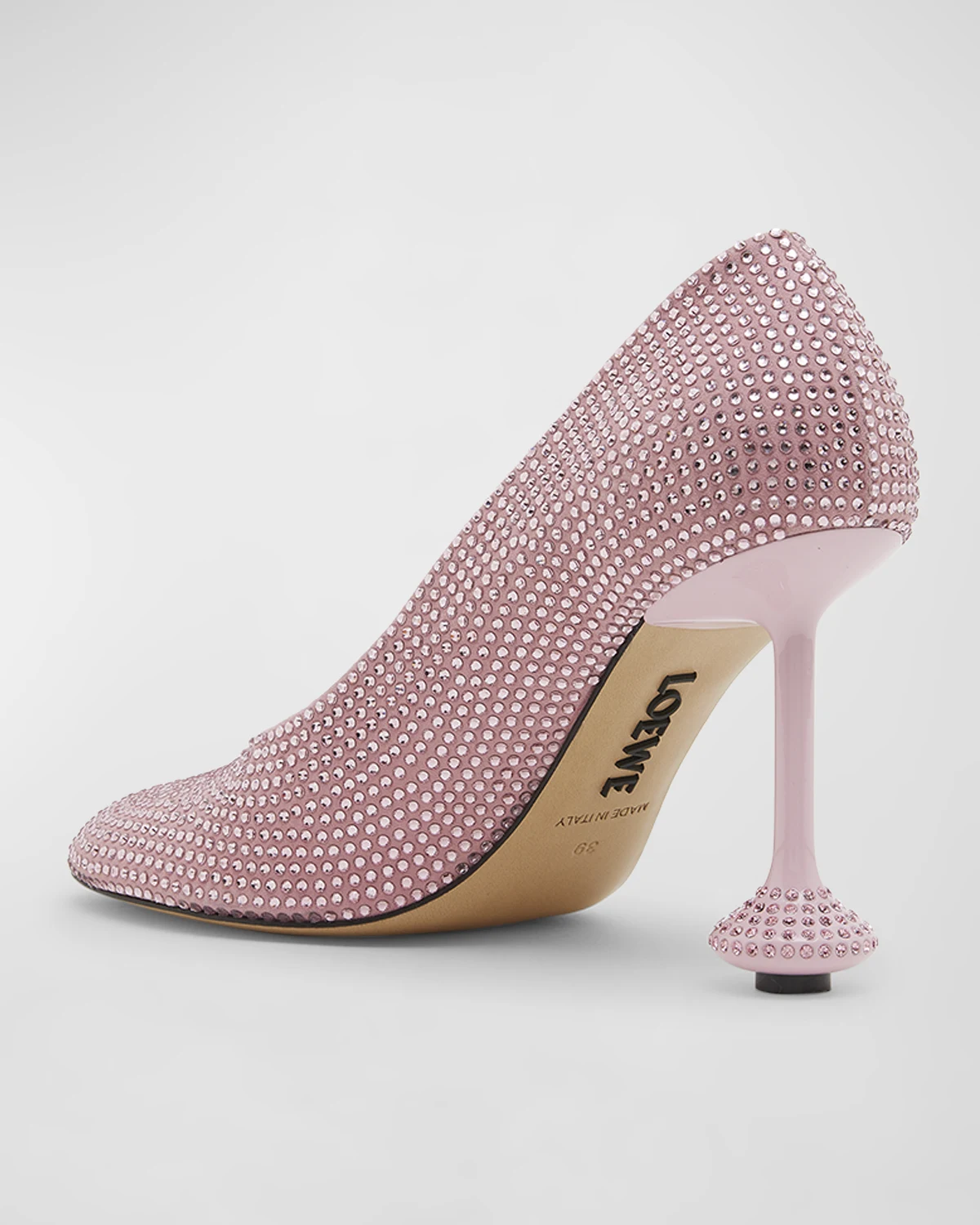 Toy Strass Leather Pumps