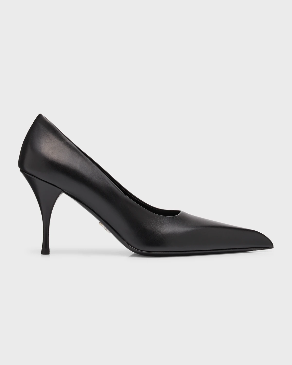 Calfskin Leather Stiletto Pumps