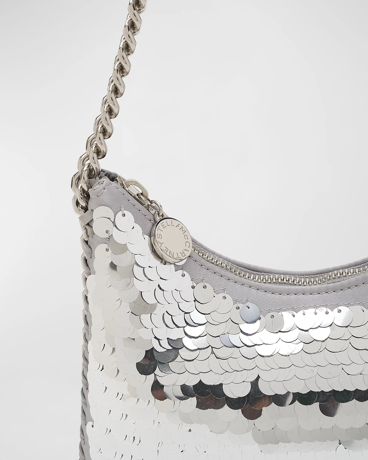 Falabella Mini Recycled Sequins Shoulder Bag