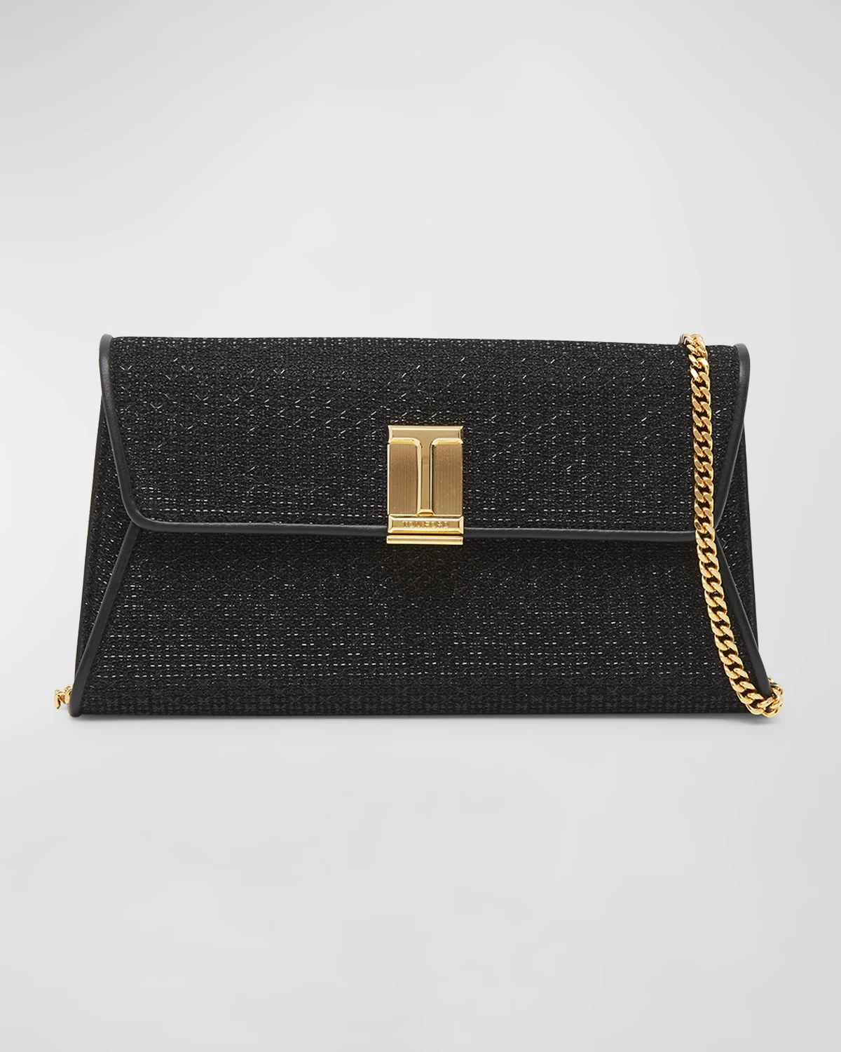 Nobile Clutch in Textured Fabric