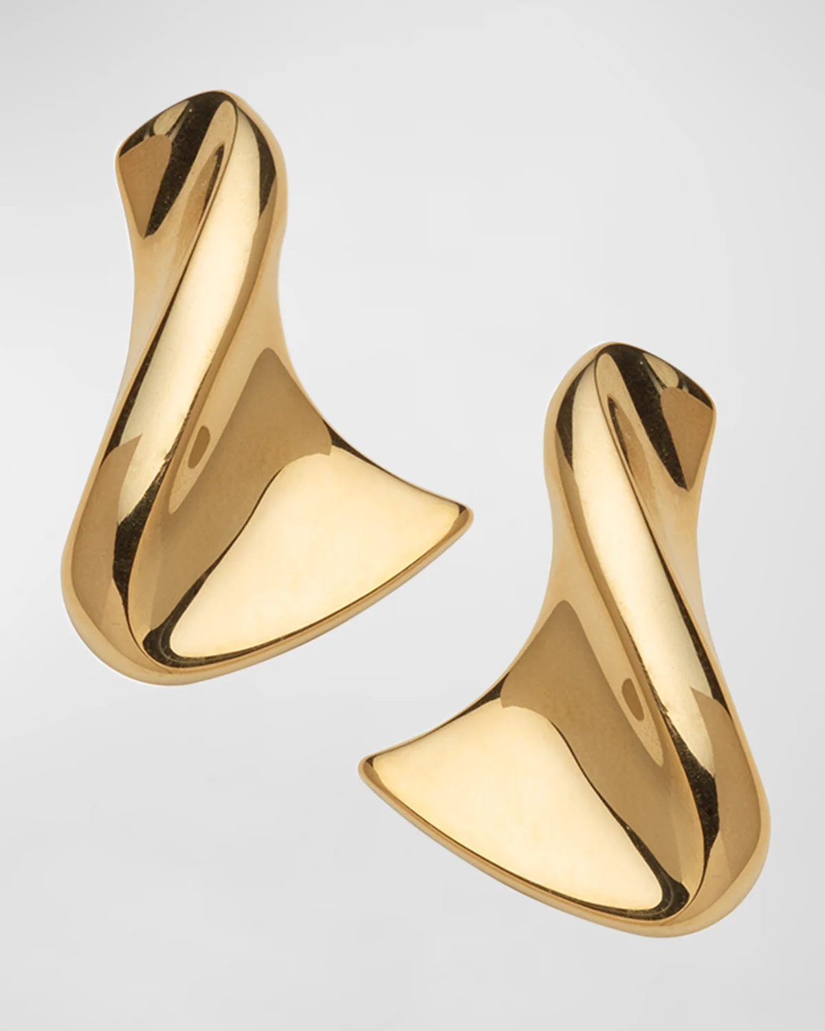 Anine Twisted Gold-Plated Earrings