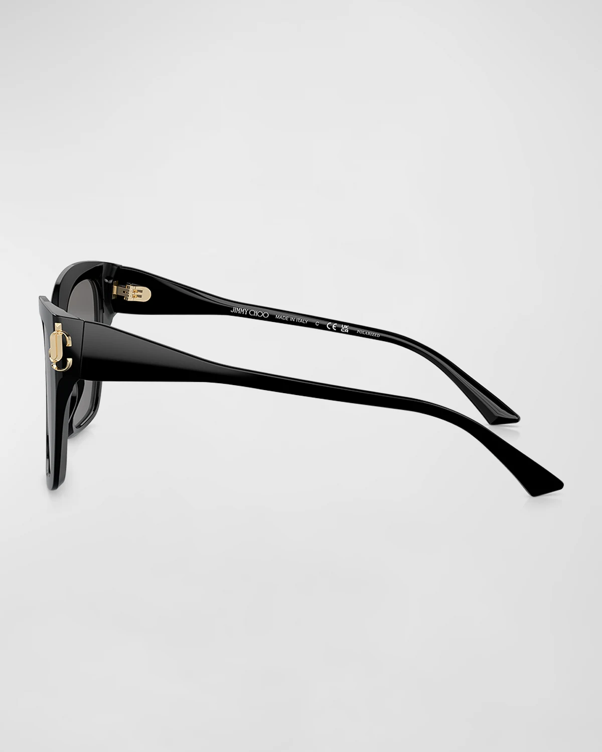 JC Logo Acetate Square Sunglasses 