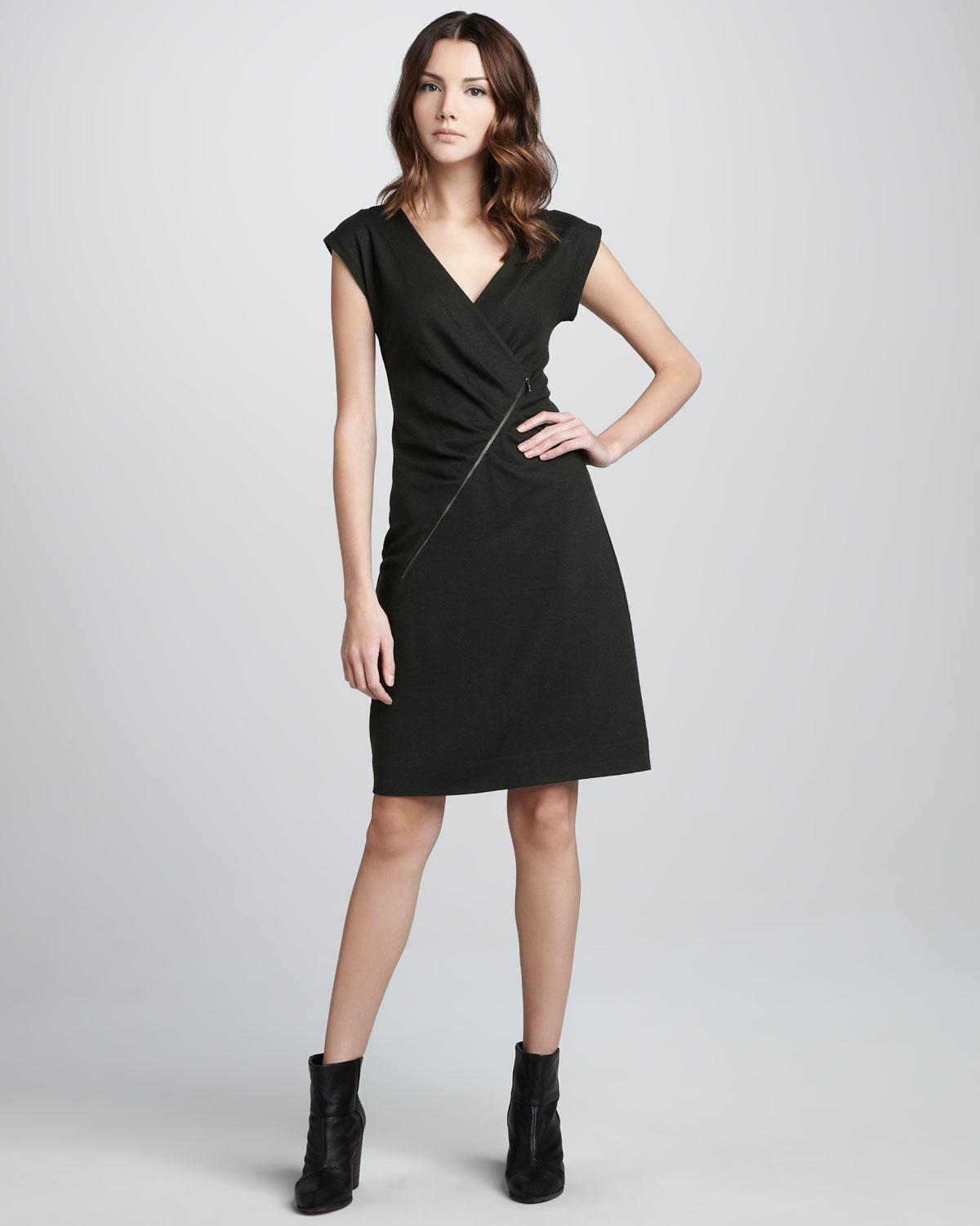 Aquile Cap-Sleeve Satin Midi Dress