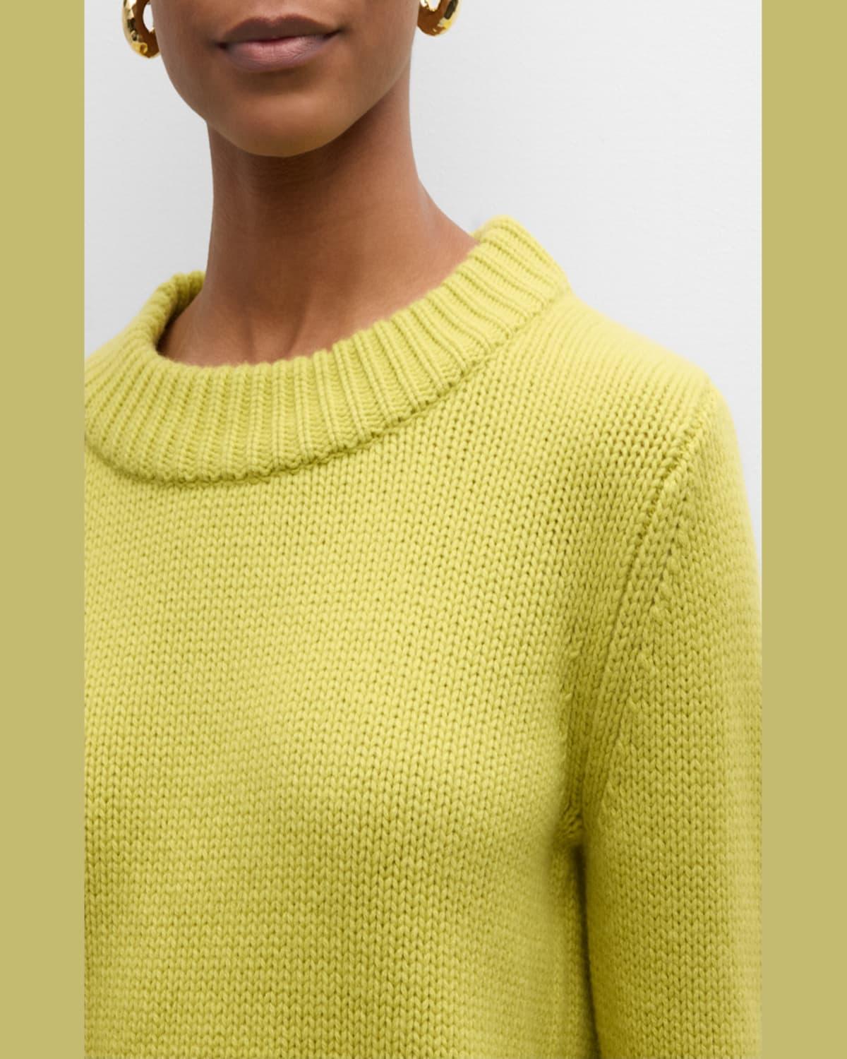 Wool Cashmere Solid Mini Marin Sweater