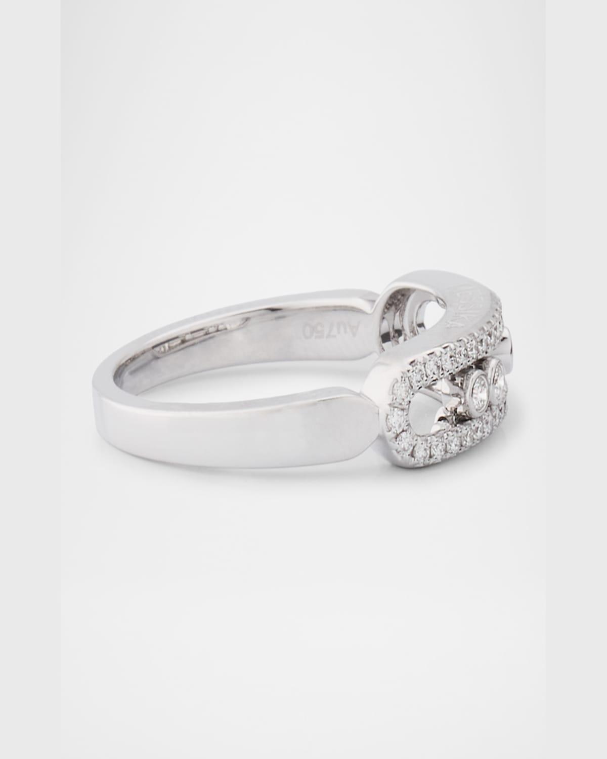 Baby Move 18K White Gold Diamond Ring