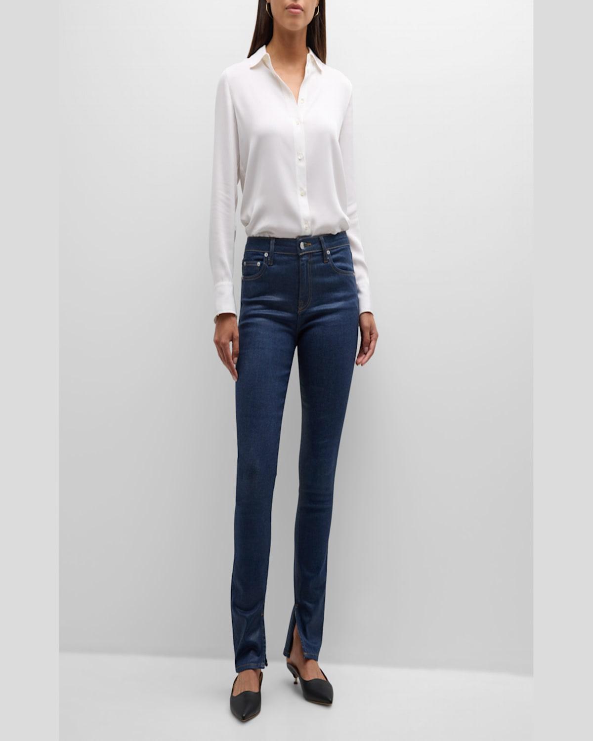 Rae High-Rise Ankle Skinny Jeans