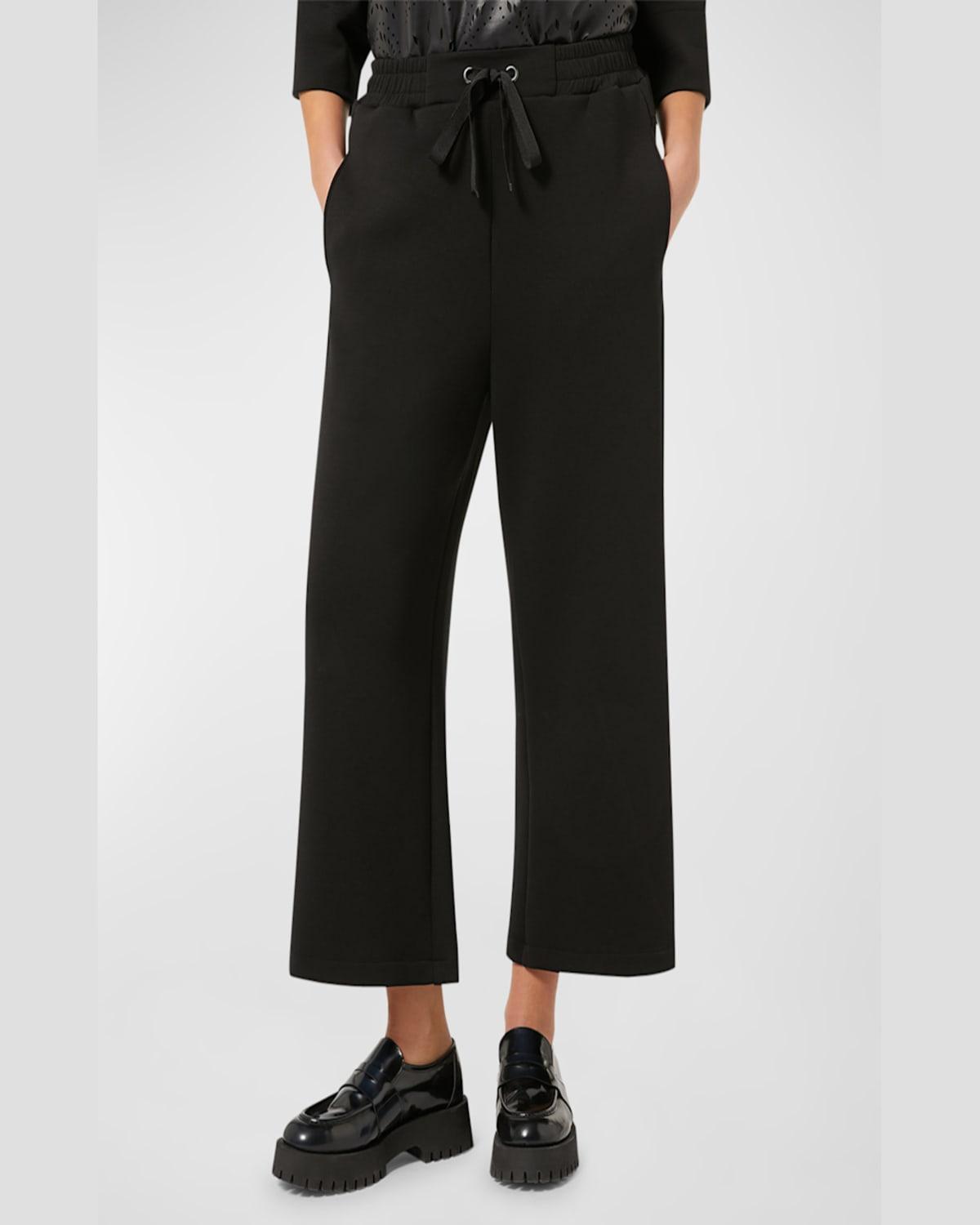 Plus Size Cosetta Cropped Wide-Leg Pants