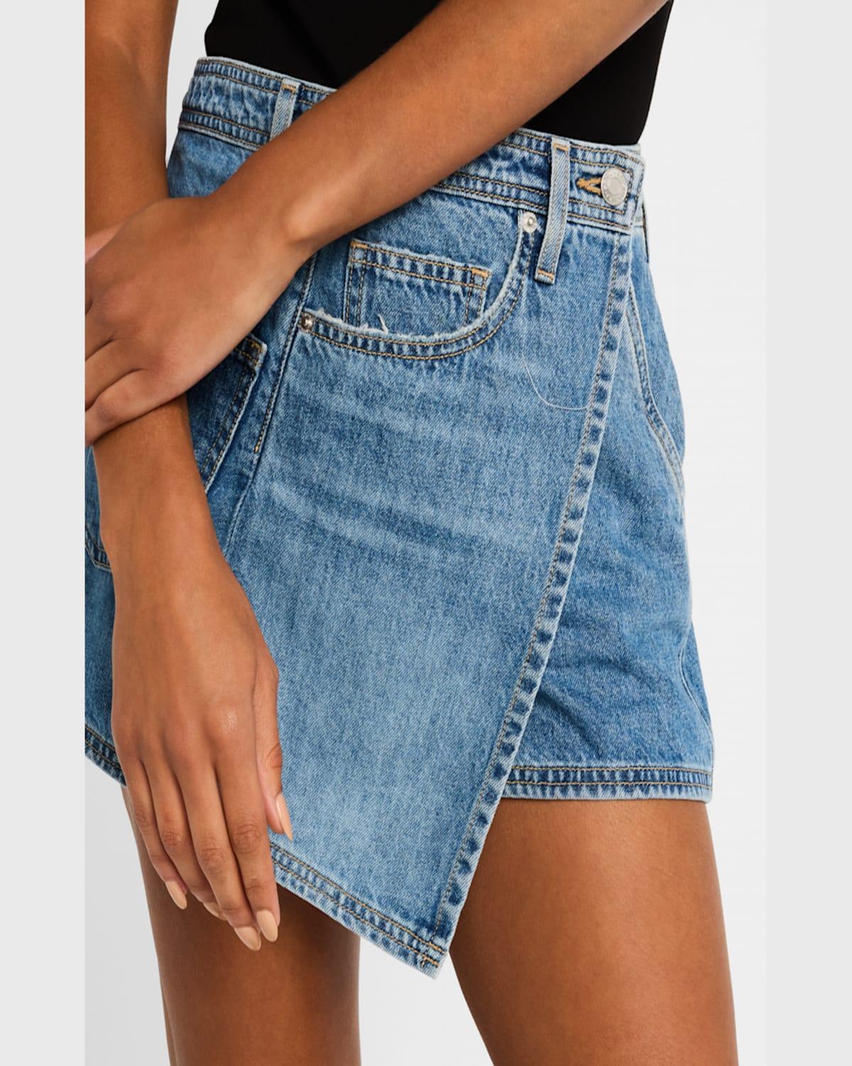 Molly Denim Mini Skort