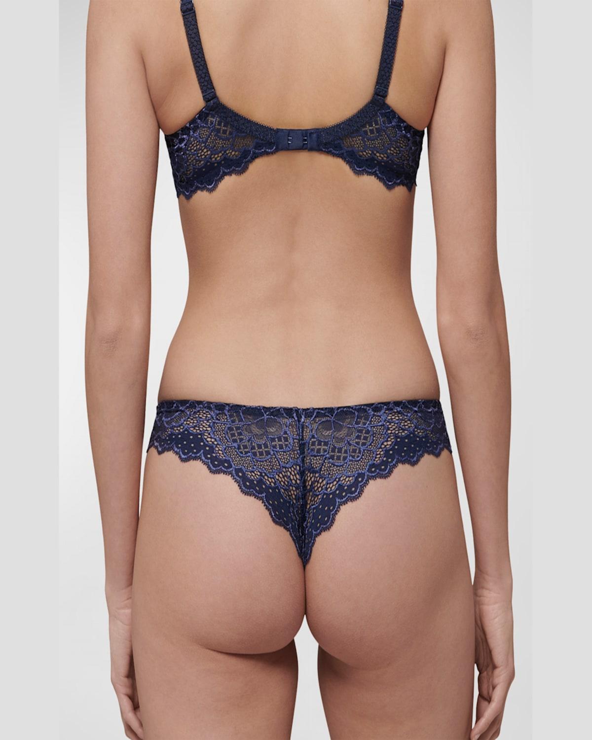 Caresse Lace Mesh Thong