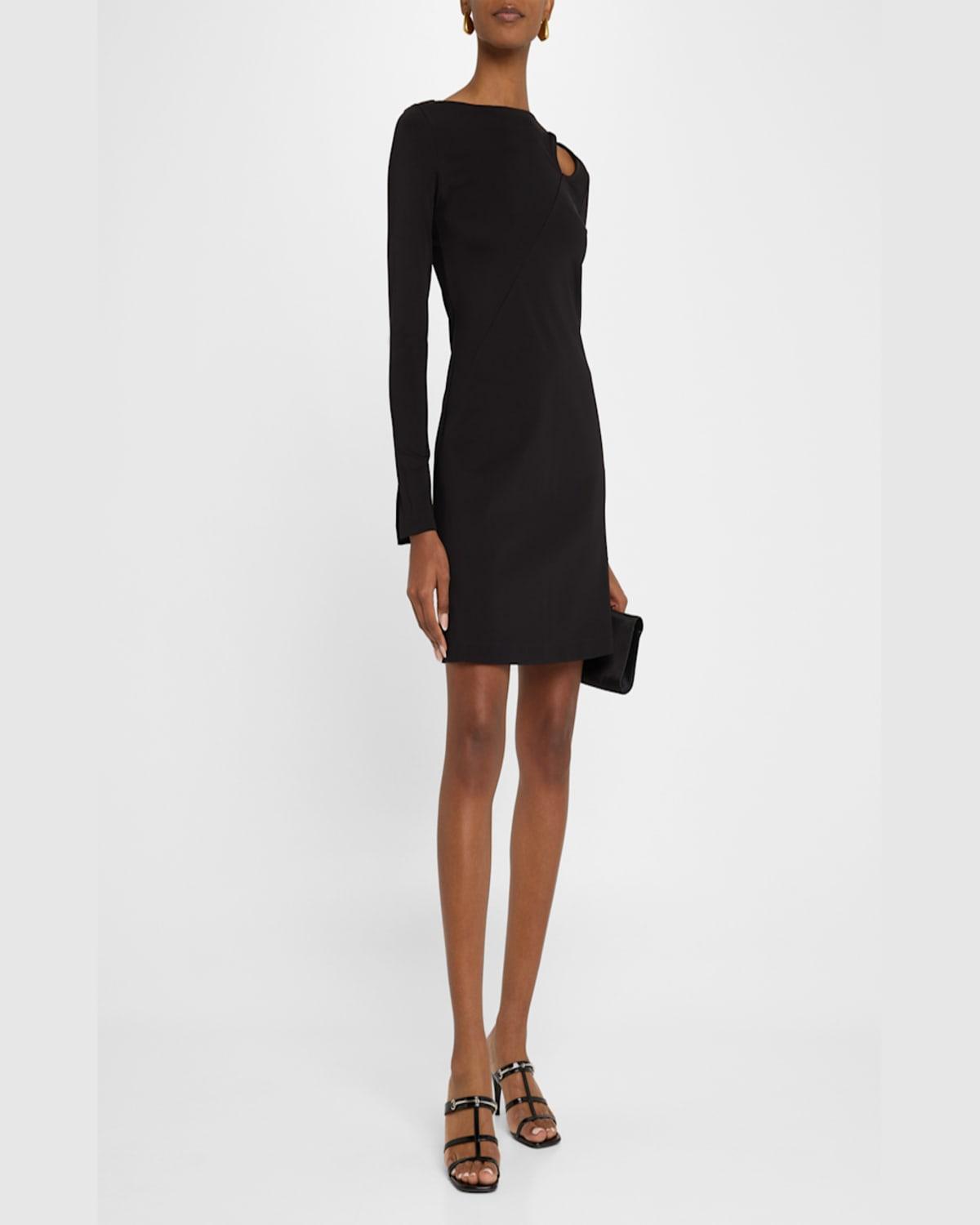 Radica Cutout Long-Sleeve Mini Dress