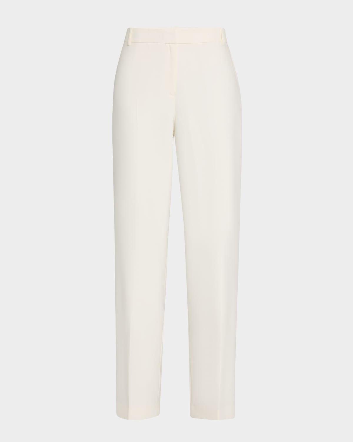 Misty Mid-Rise Straight-Leg Pants