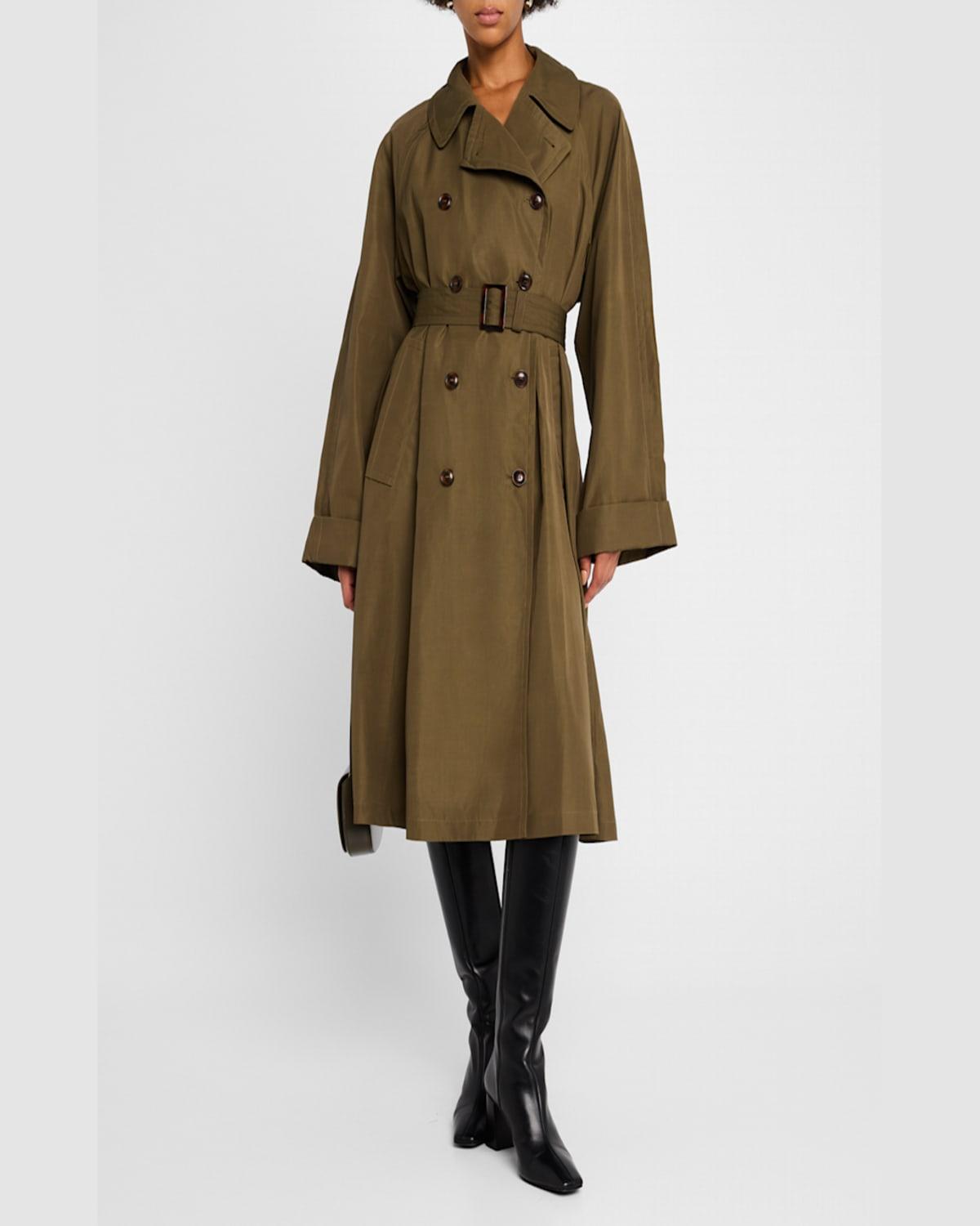 Soft Belted Trench Coat