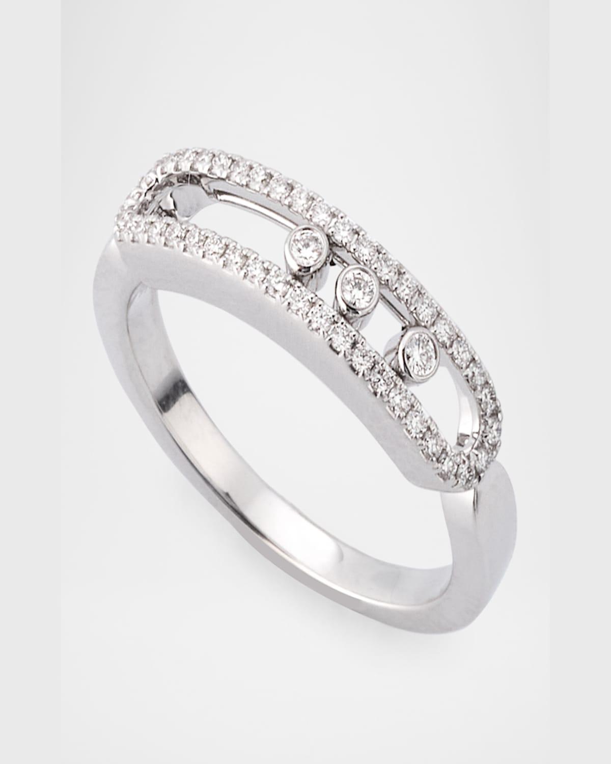 Baby Move 18K White Gold Diamond Ring