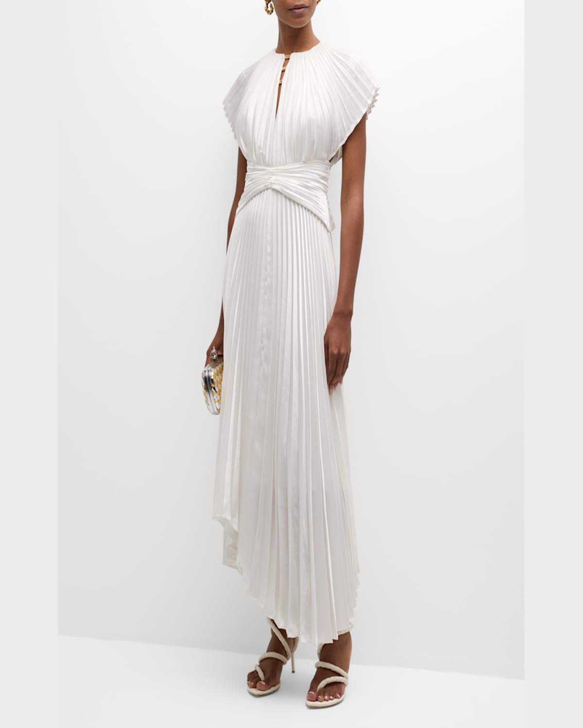 Thornbury Pleated Midi Dress