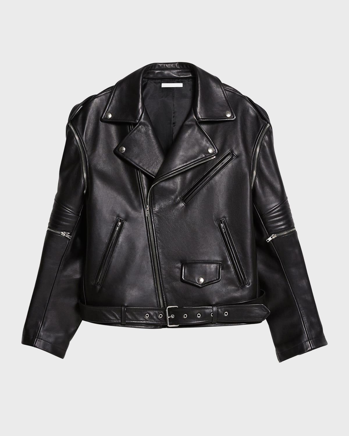 Men's Astro Leather Biker Jacket