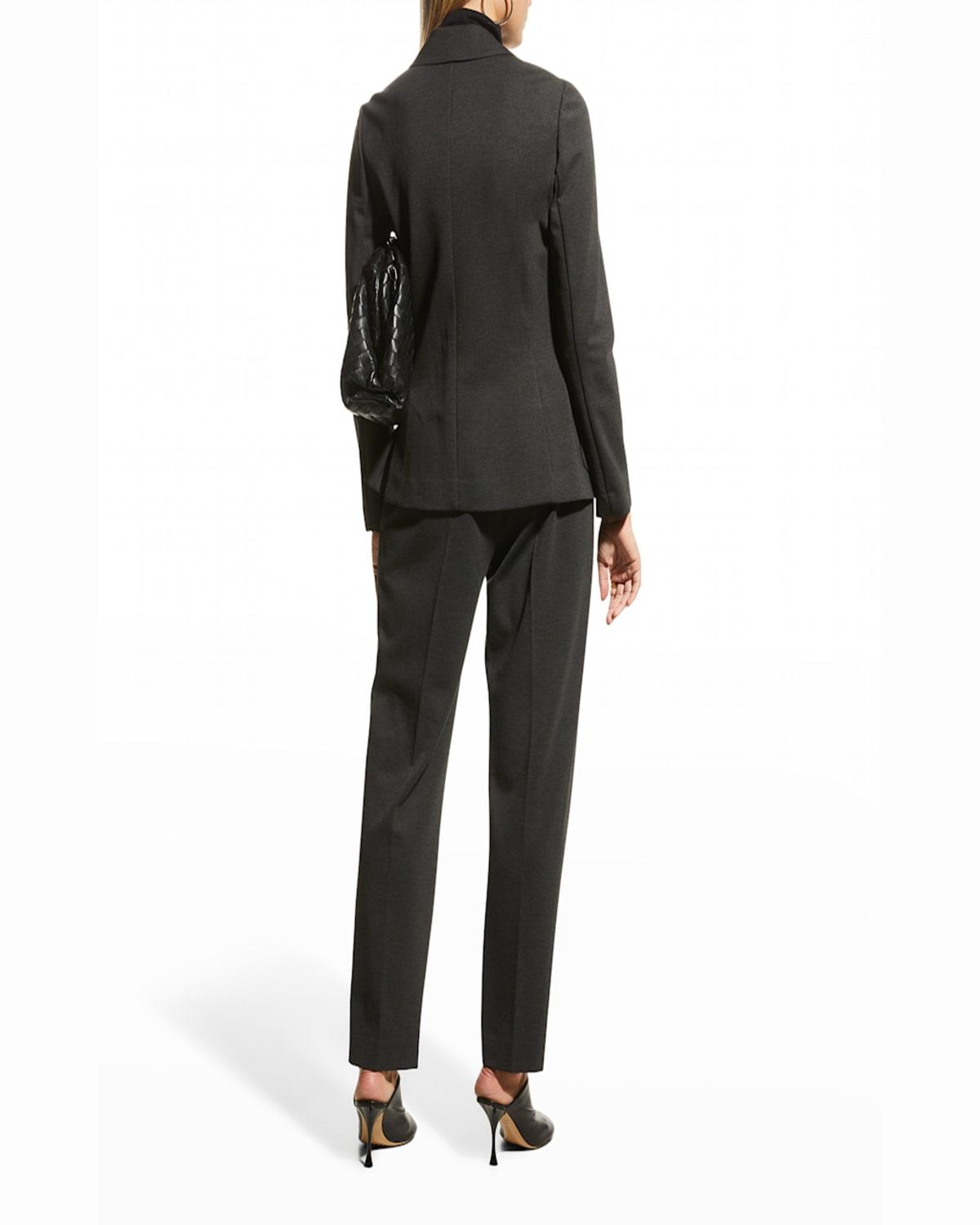 Steffi Two-Button Ponte Jacket