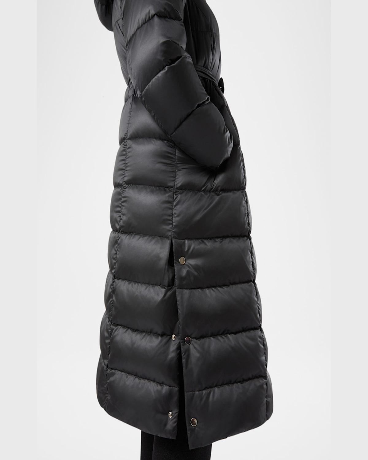 Plus Size Cerea Hooded Puffer Coat