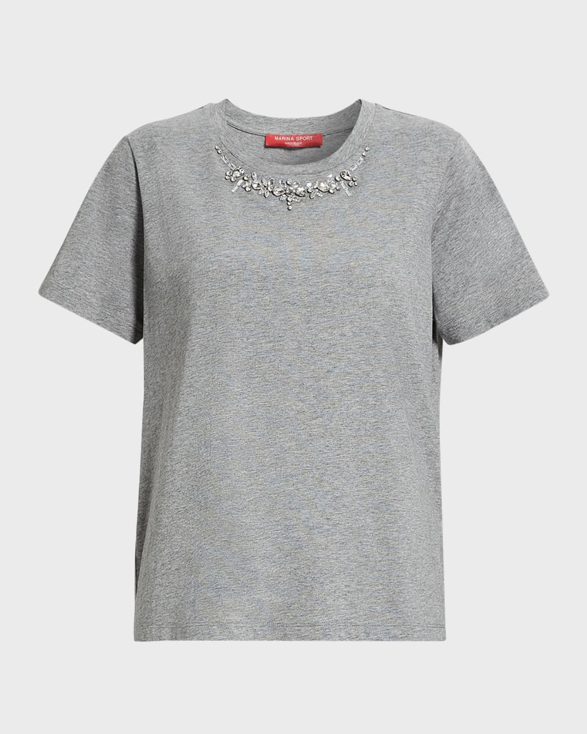 Plus Size Gallico Crystal-Embellished T-Shirt