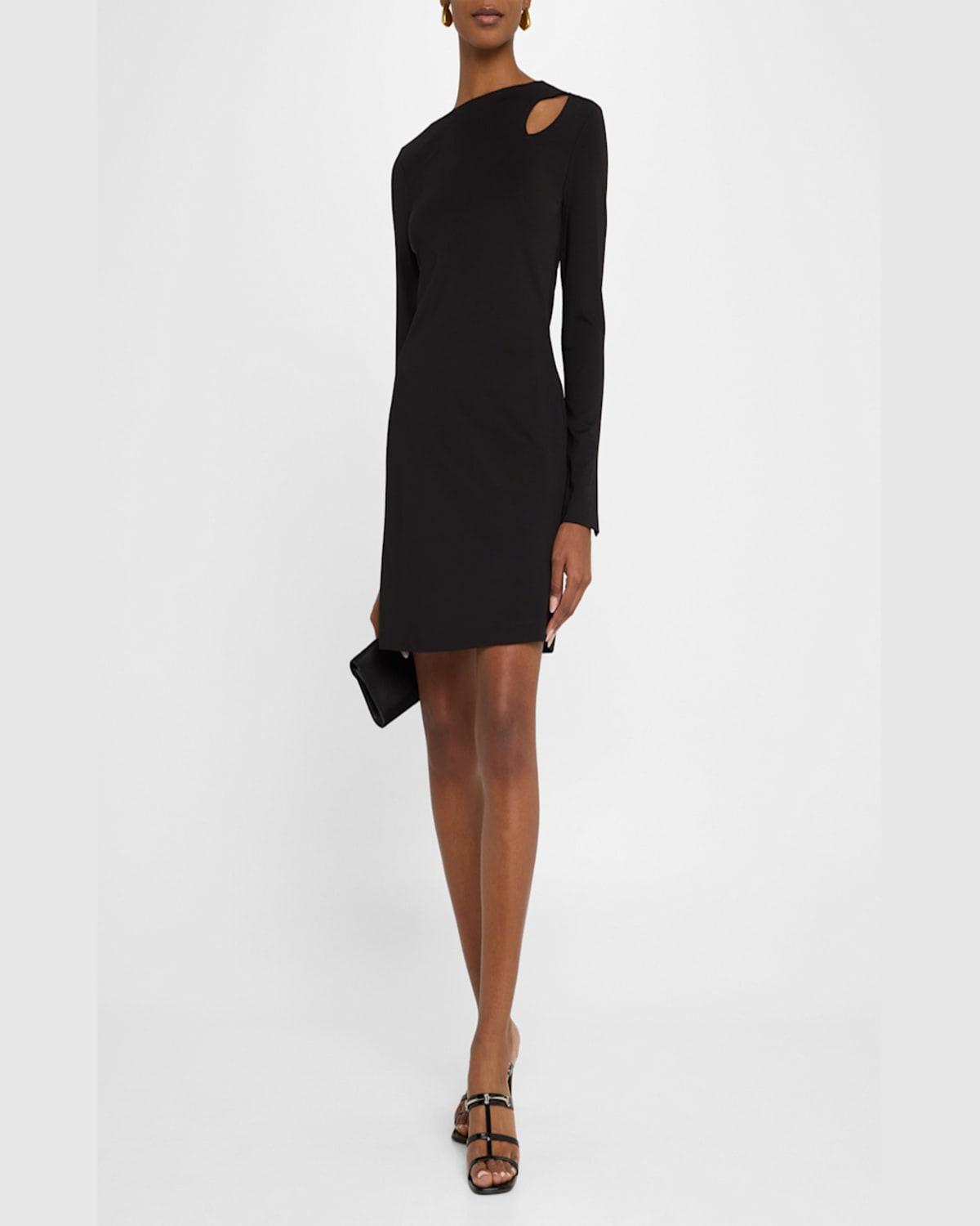 Radica Cutout Long-Sleeve Mini Dress