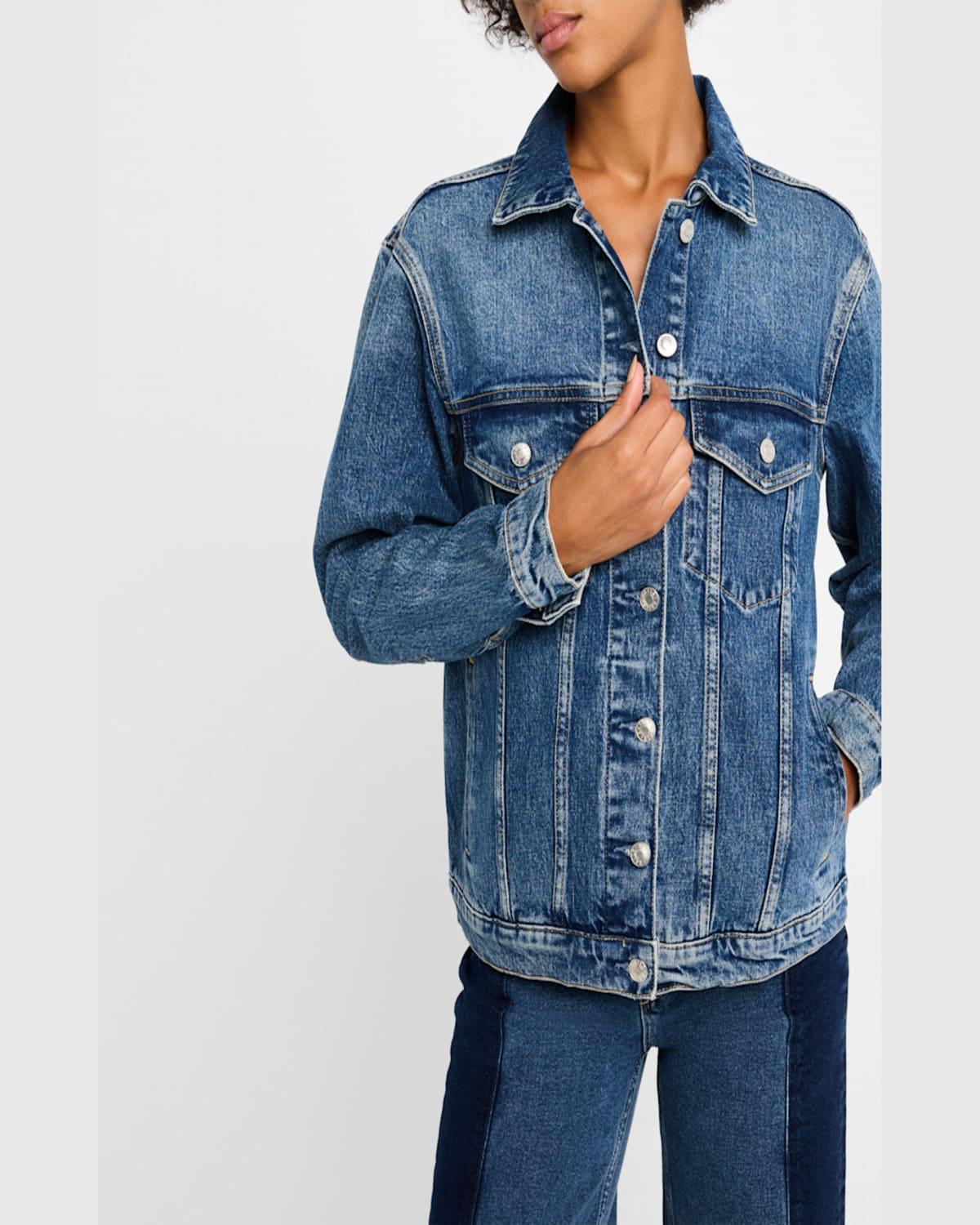 Grove Starry Night Denim Trucker Jacket 