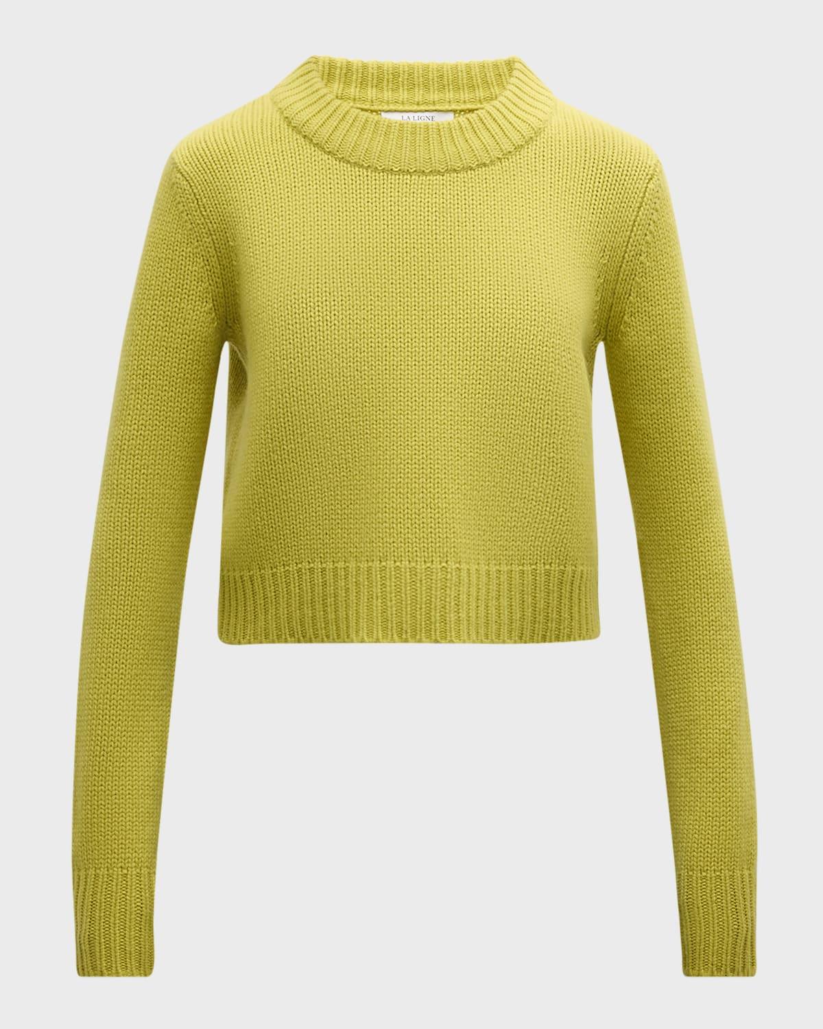 Wool Cashmere Solid Mini Marin Sweater