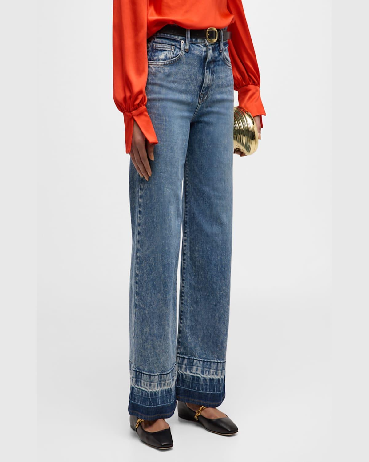 Jude High-Waist Wide-Leg Denim Jeans