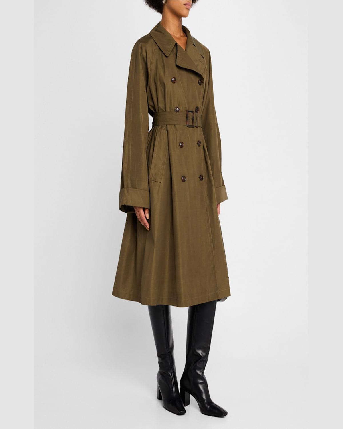 Soft Belted Trench Coat